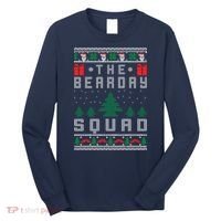 The Bearday Squad Ugly Christmas Long Sleeve Shirt thumb 0