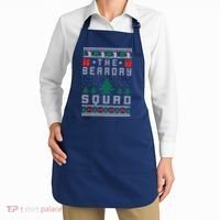 The Bearday Squad Ugly Christmas Apron thumb 2