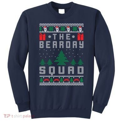 The Bearday Squad Ugly Christmas Sweatshirt