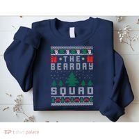 The Bearday Squad Ugly Christmas Sweatshirt thumb 2
