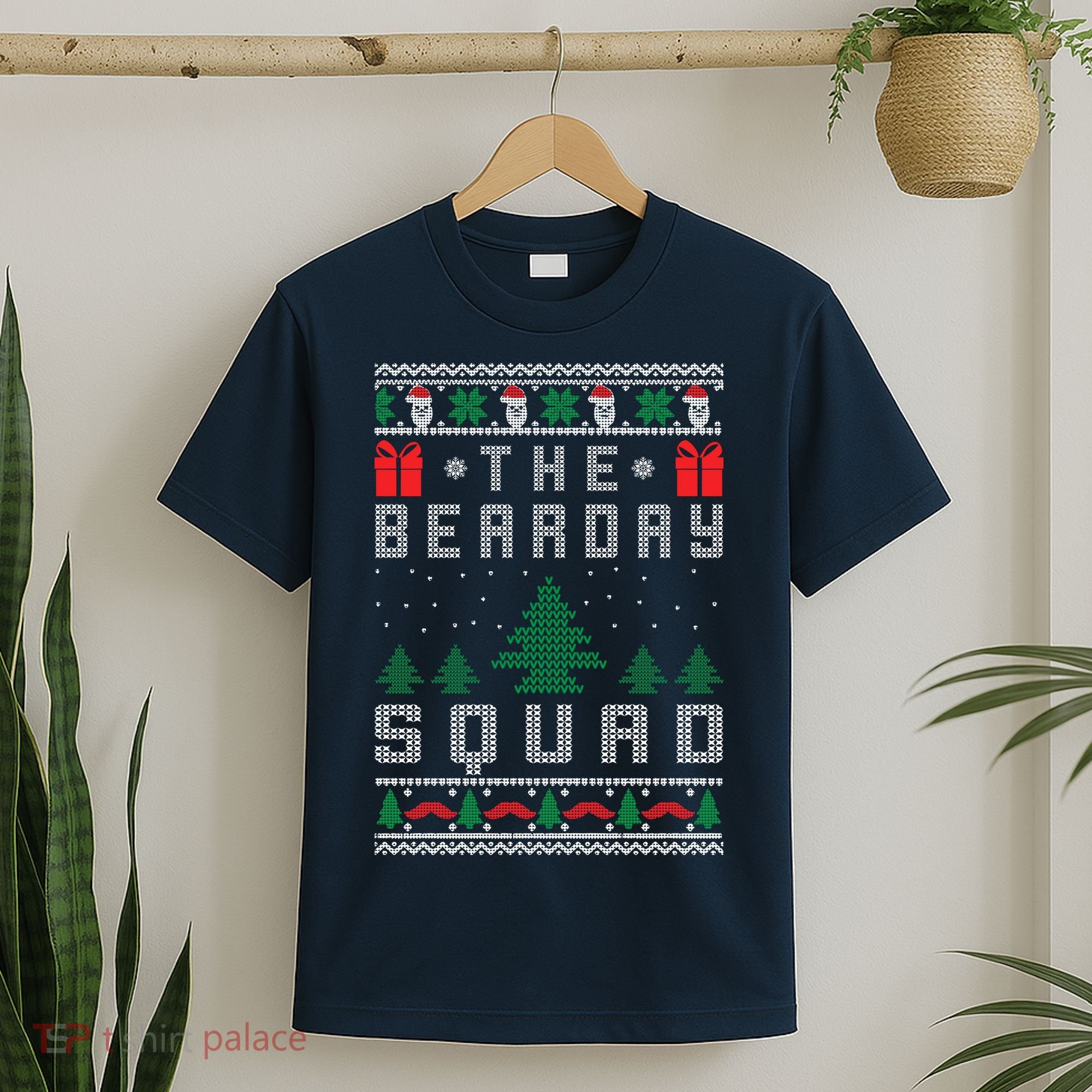 The Bearday Squad Ugly Christmas T-Shirt