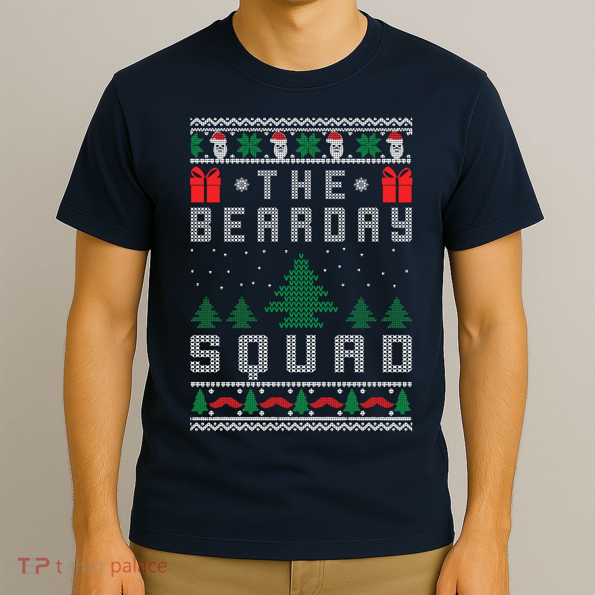 The Bearday Squad Ugly Christmas T-Shirt