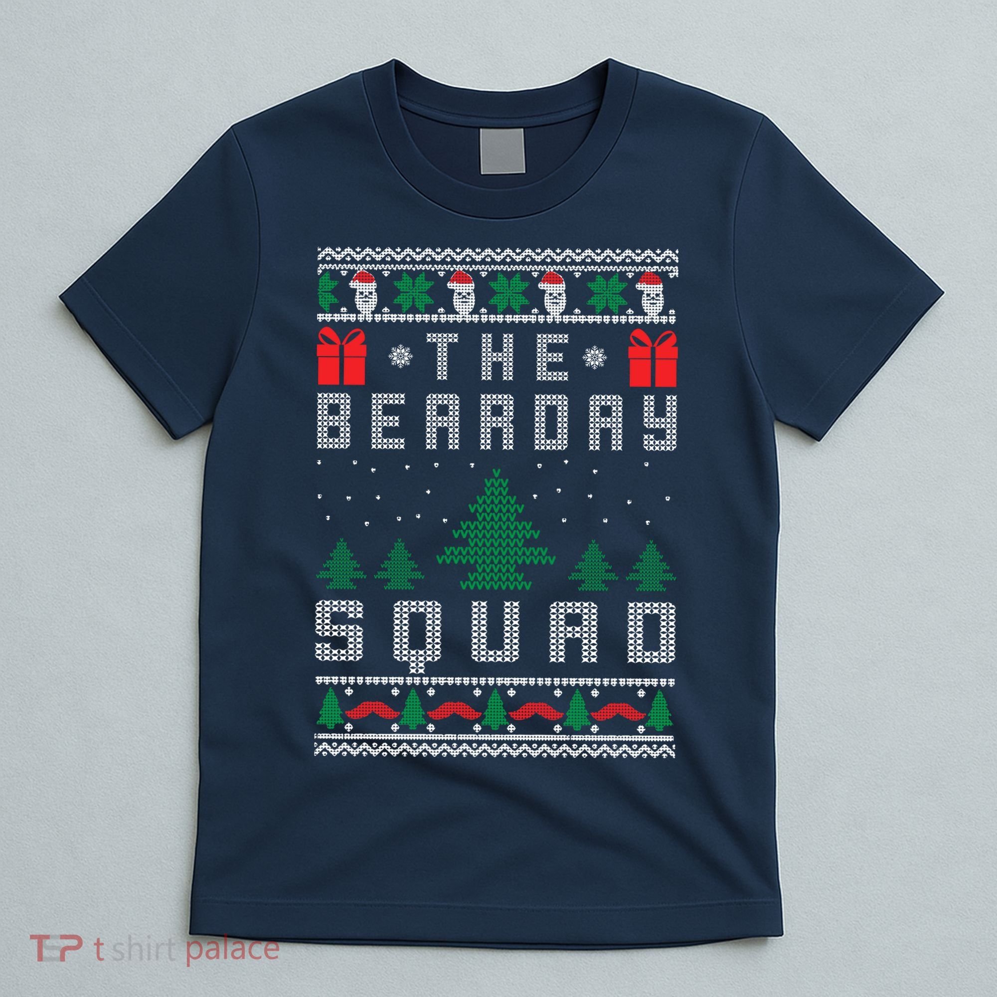 The Bearday Squad Ugly Christmas T-Shirt