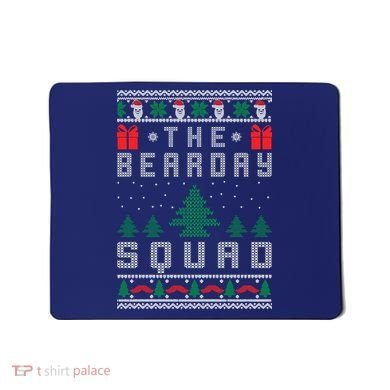 The Bearday Squad Ugly Christmas Mousepad
