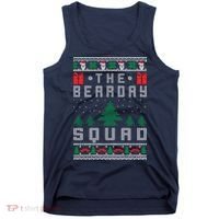 The Bearday Squad Ugly Christmas Tank Top thumb 0