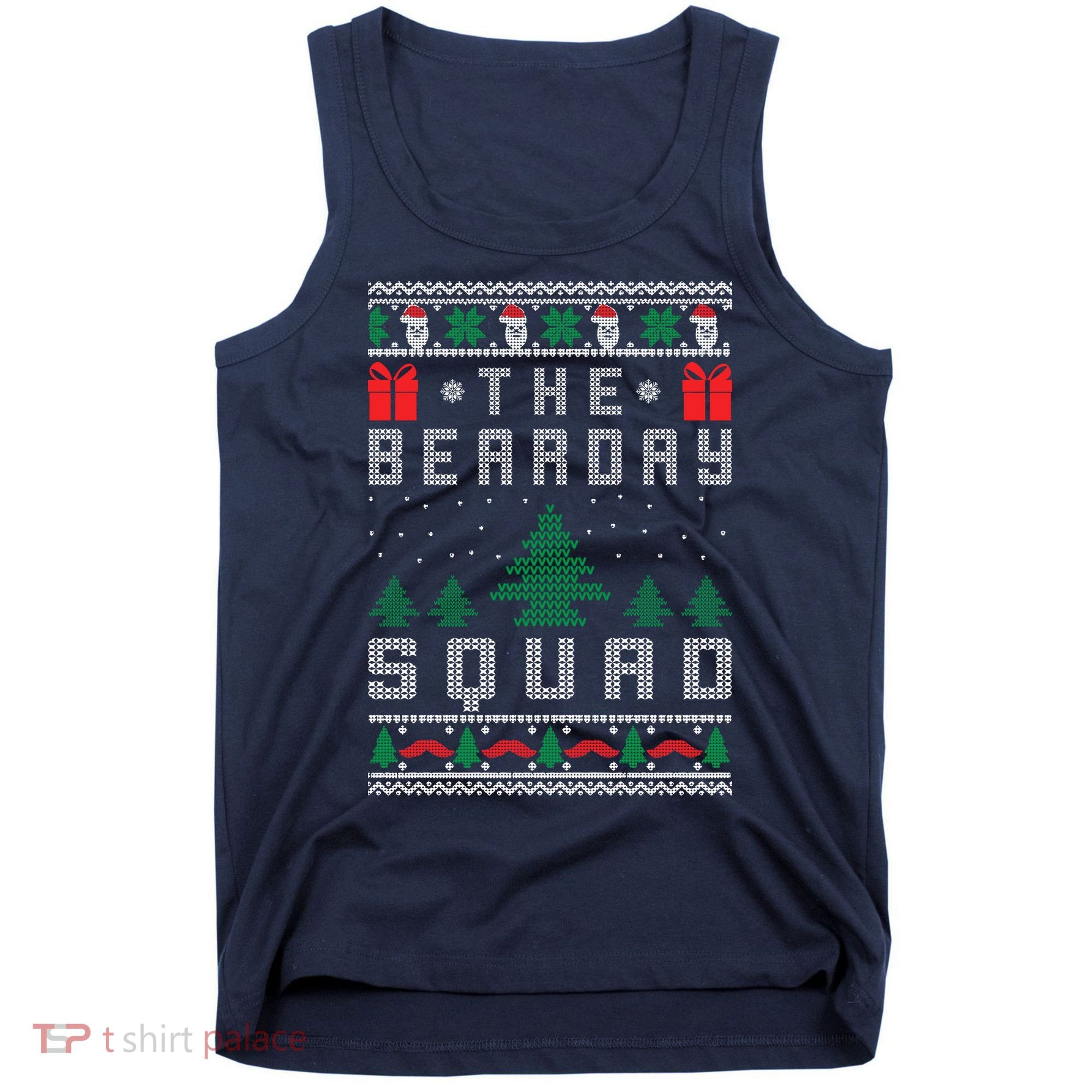 The Bearday Squad Ugly Christmas Tank Top