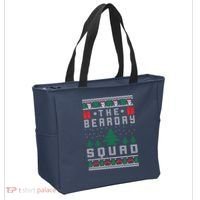 The Bearday Squad Ugly Christmas Tote Bag thumb 2