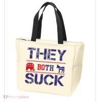 They Both Suck Anti Political Tote Bag thumb 3