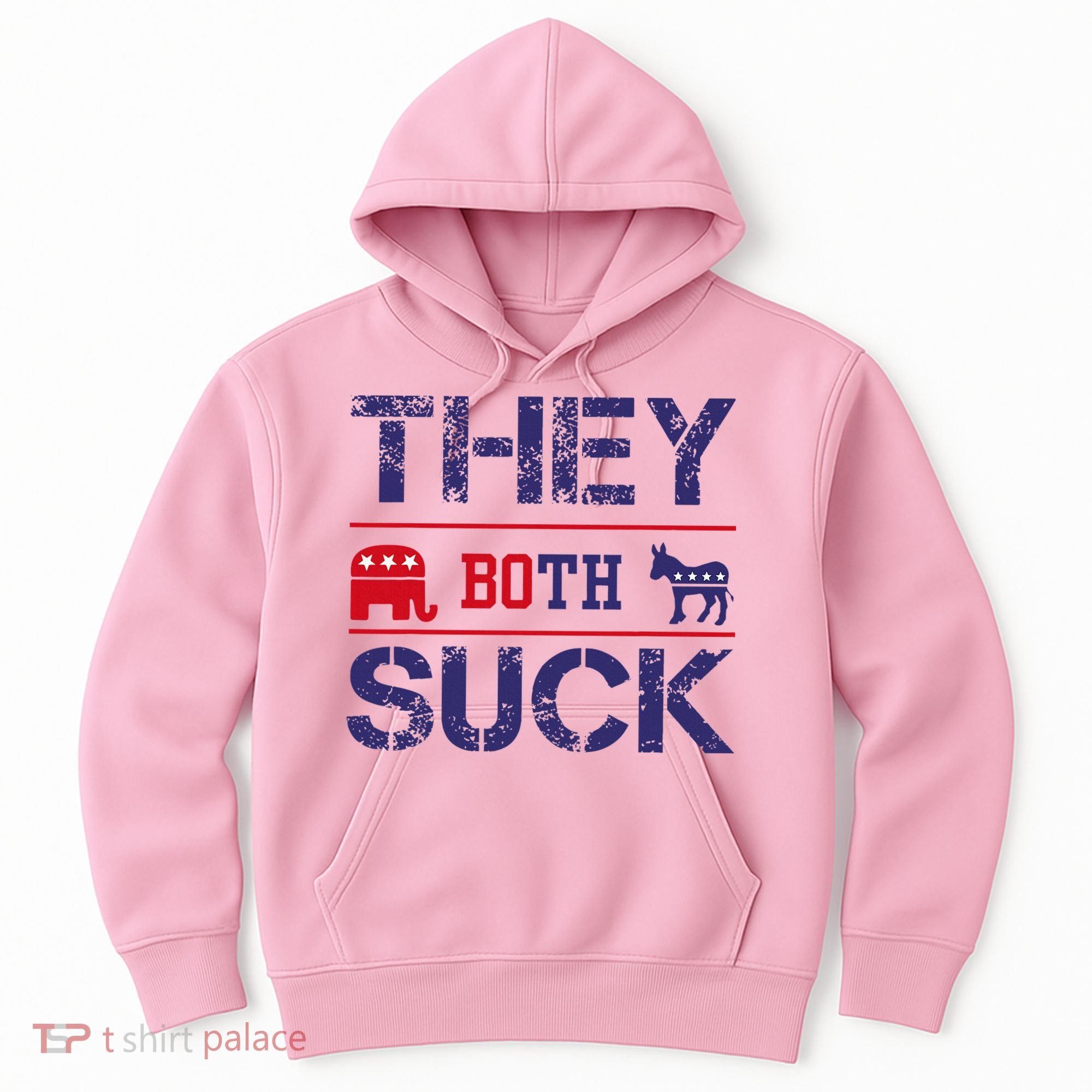 They Both Suck Anti Political Hoodie