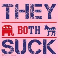 They Both Suck Anti Political Visor thumb 3
