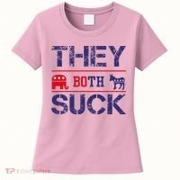 They Both Suck Anti Political Women's T-Shirt thumb 0