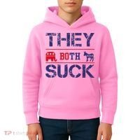 They Both Suck Anti Political Kids Hoodie thumb 4
