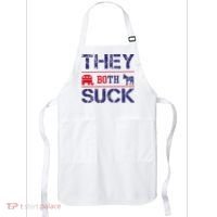 They Both Suck Anti Political Apron thumb 0