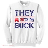 They Both Suck Anti Political Sweatshirt thumb 0