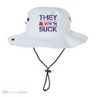 They Both Suck Anti Political Bucket Hat thumb 0