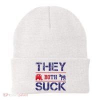 They Both Suck Anti Political Beanie thumb 0