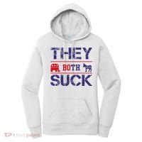 They Both Suck Anti Political Women's Hoodie thumb 0