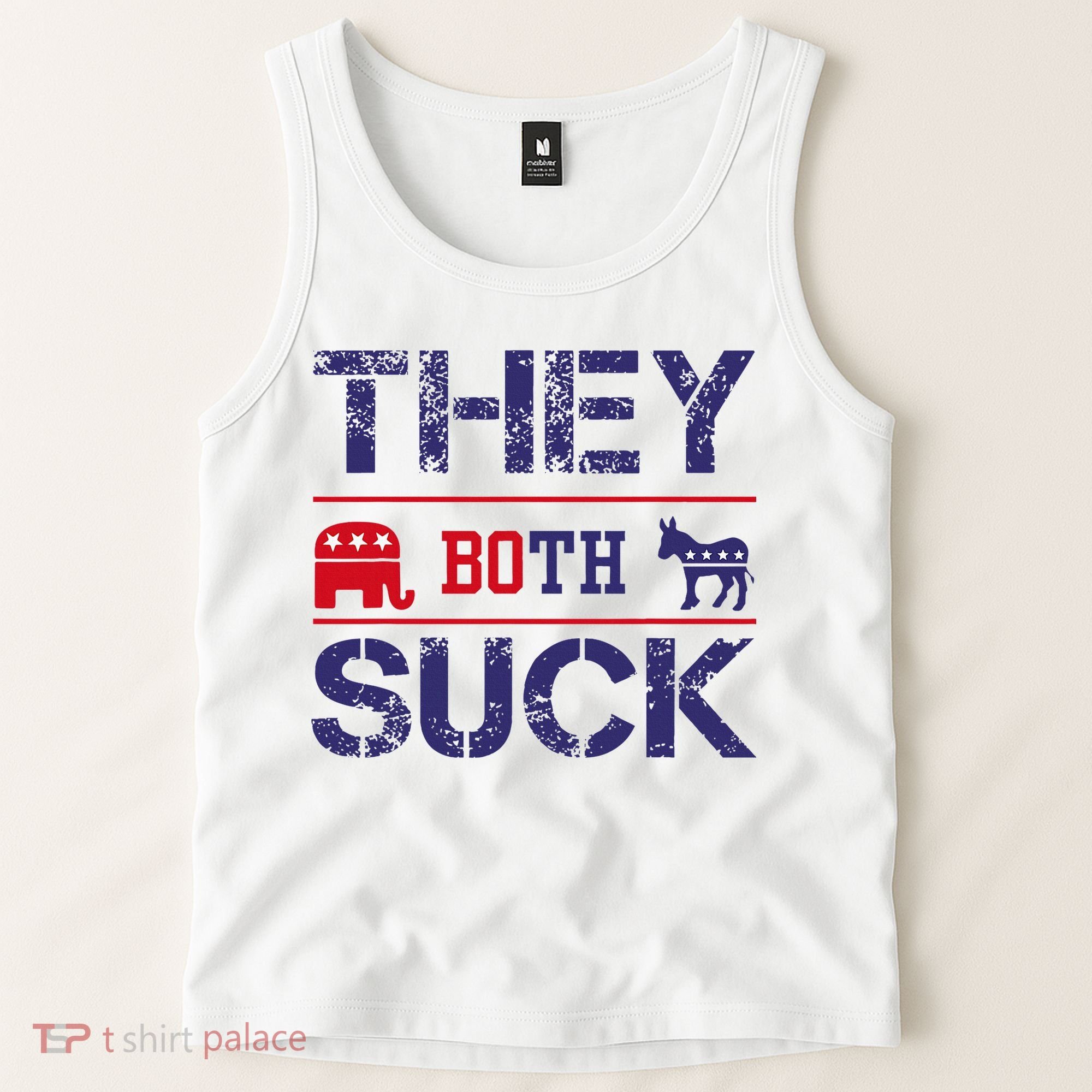 They Both Suck Anti Political Tank Top
