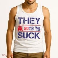 They Both Suck Anti Political Tank Top thumb 3