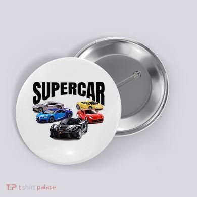 The Best Supercar Racing Fan On The Planet Button