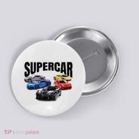 The Best Supercar Racing Fan On The Planet Button thumb 0