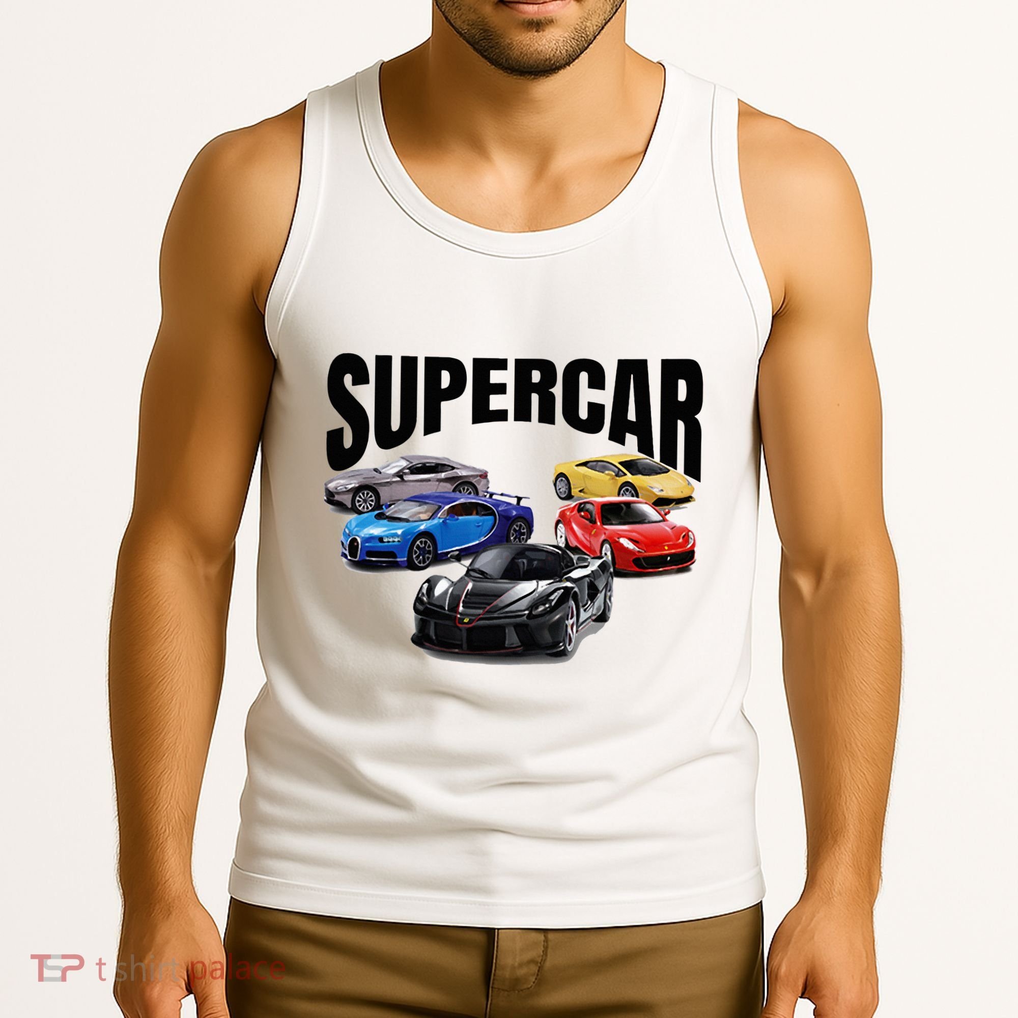 The Best Supercar Racing Fan On The Planet Tank Top