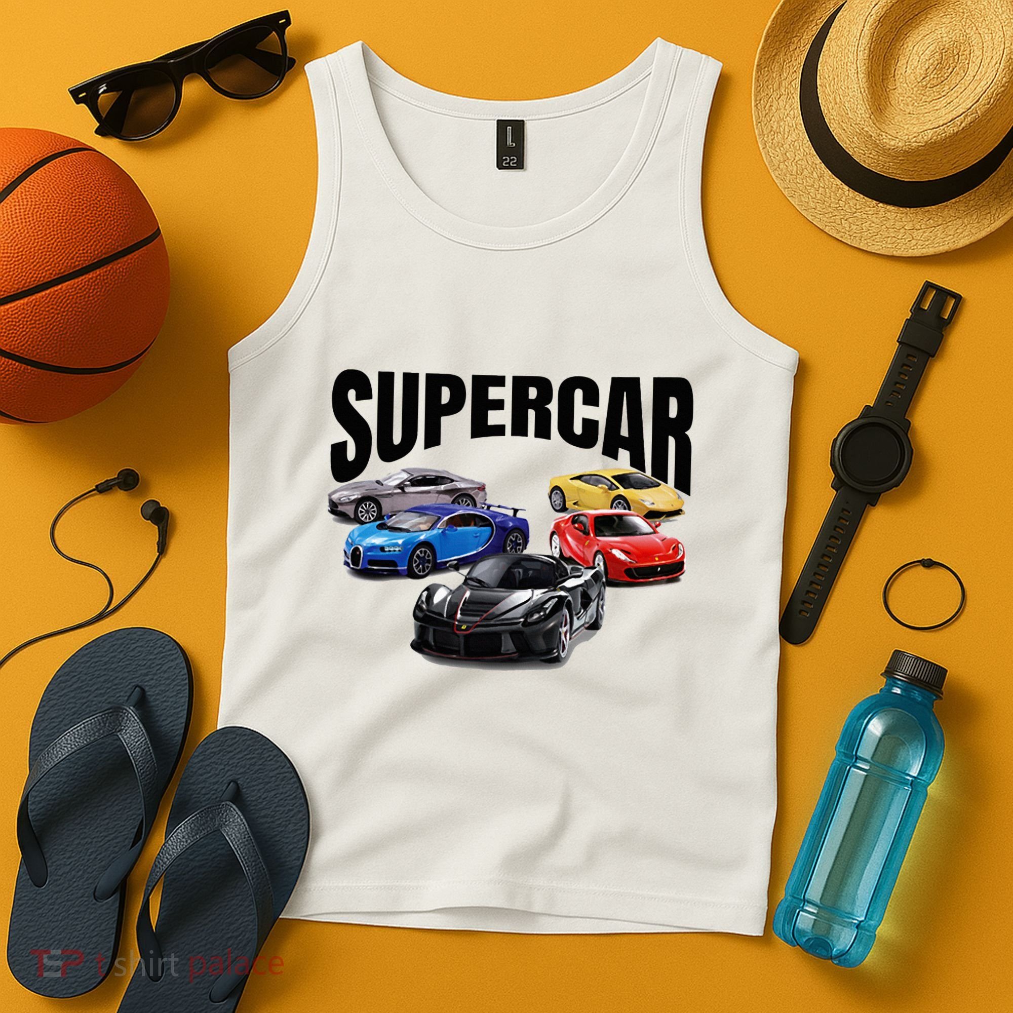 The Best Supercar Racing Fan On The Planet Tank Top