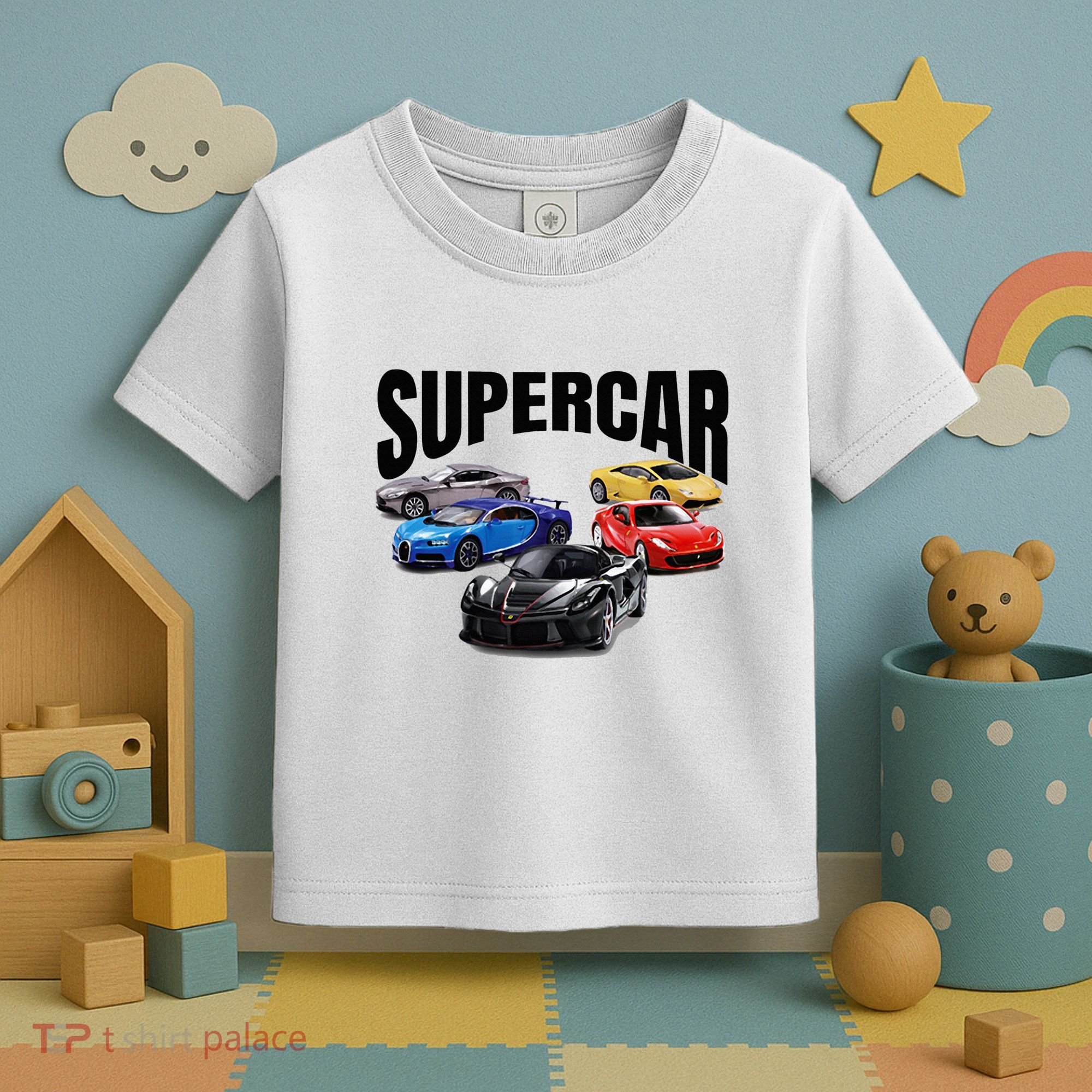 The Best Supercar Racing Fan On The Planet Toddler T-Shirt