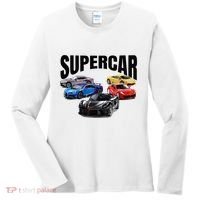 The Best Supercar Racing Fan On The Planet Women's Long Sleeve Shirt thumb 0