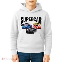 The Best Supercar Racing Fan On The Planet Kids Hoodie thumb 4