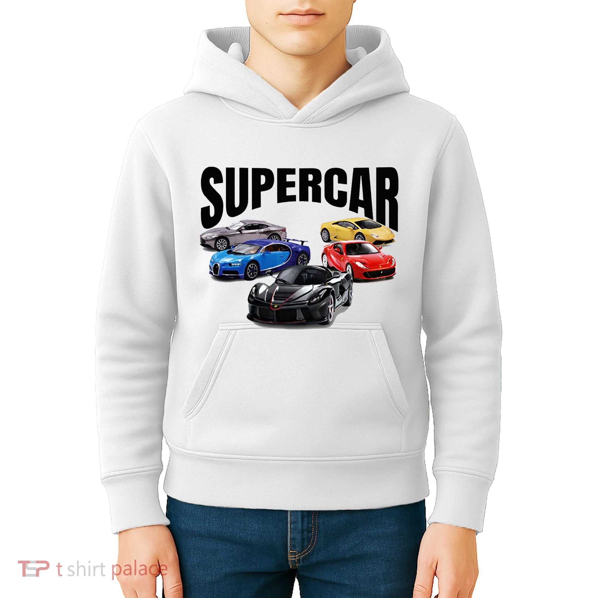 The Best Supercar Racing Fan On The Planet Kids Hoodie