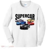 The Best Supercar Racing Fan On The Planet Kids Long Sleeve Shirt thumb 0