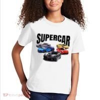 The Best Supercar Racing Fan On The Planet Kids T-Shirt thumb 2