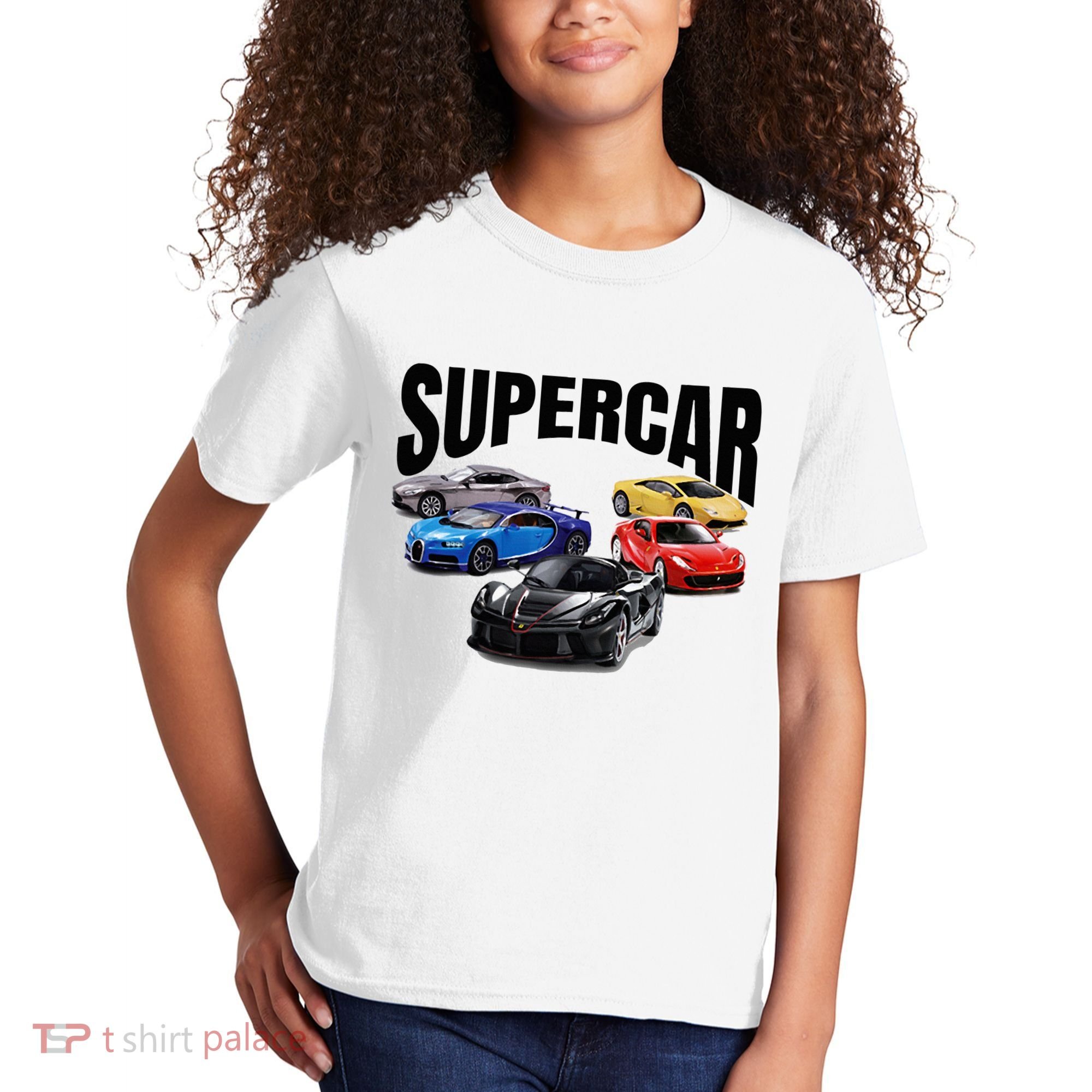 The Best Supercar Racing Fan On The Planet Kids T-Shirt