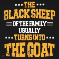 The Black S.H.E.E.P Of The Family Usually Turns Into The Goat Hoodie thumb 2