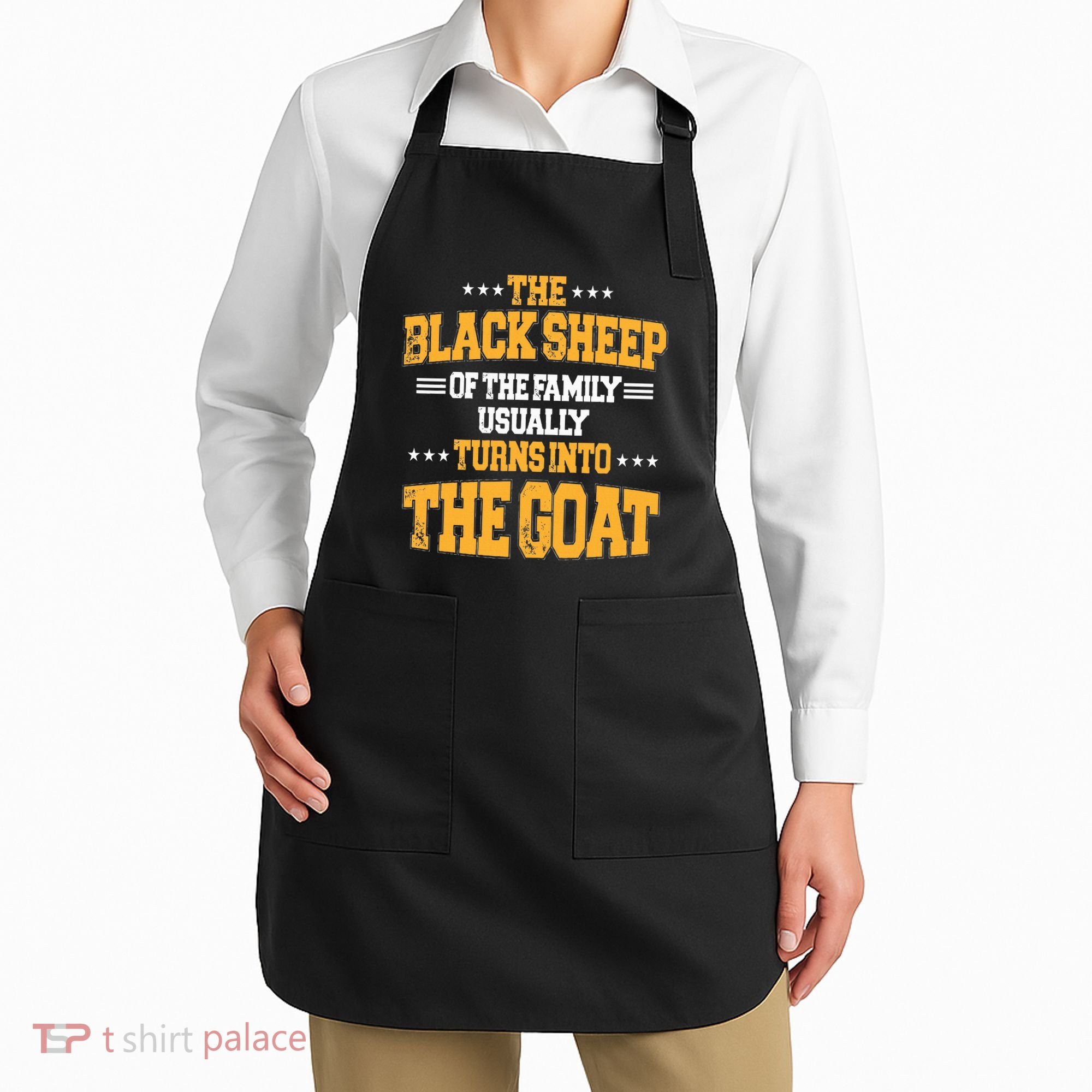 The Black S.H.E.E.P Of The Family Usually Turns Into The Goat Apron