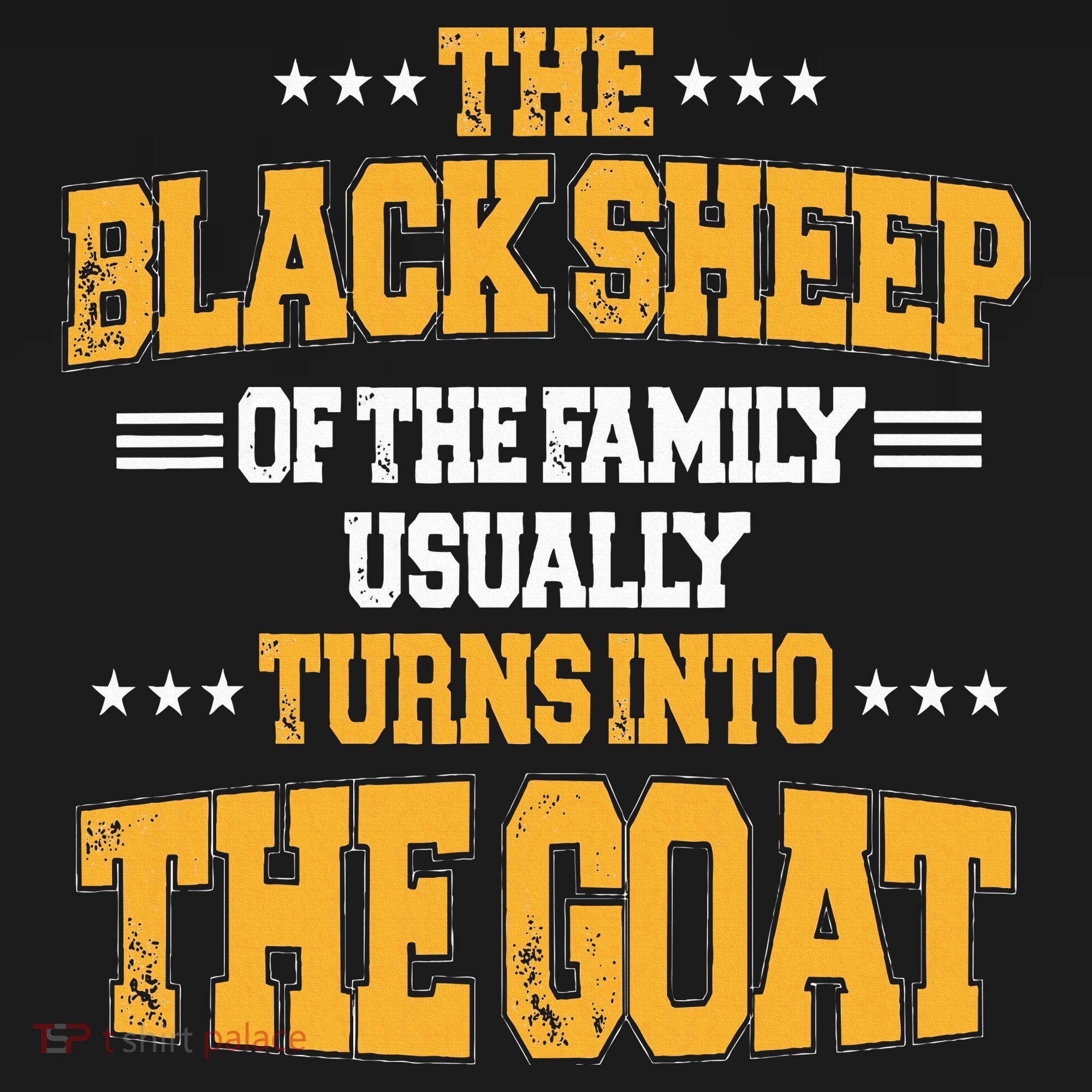 The Black S.H.E.E.P Of The Family Usually Turns Into The Goat Coaster