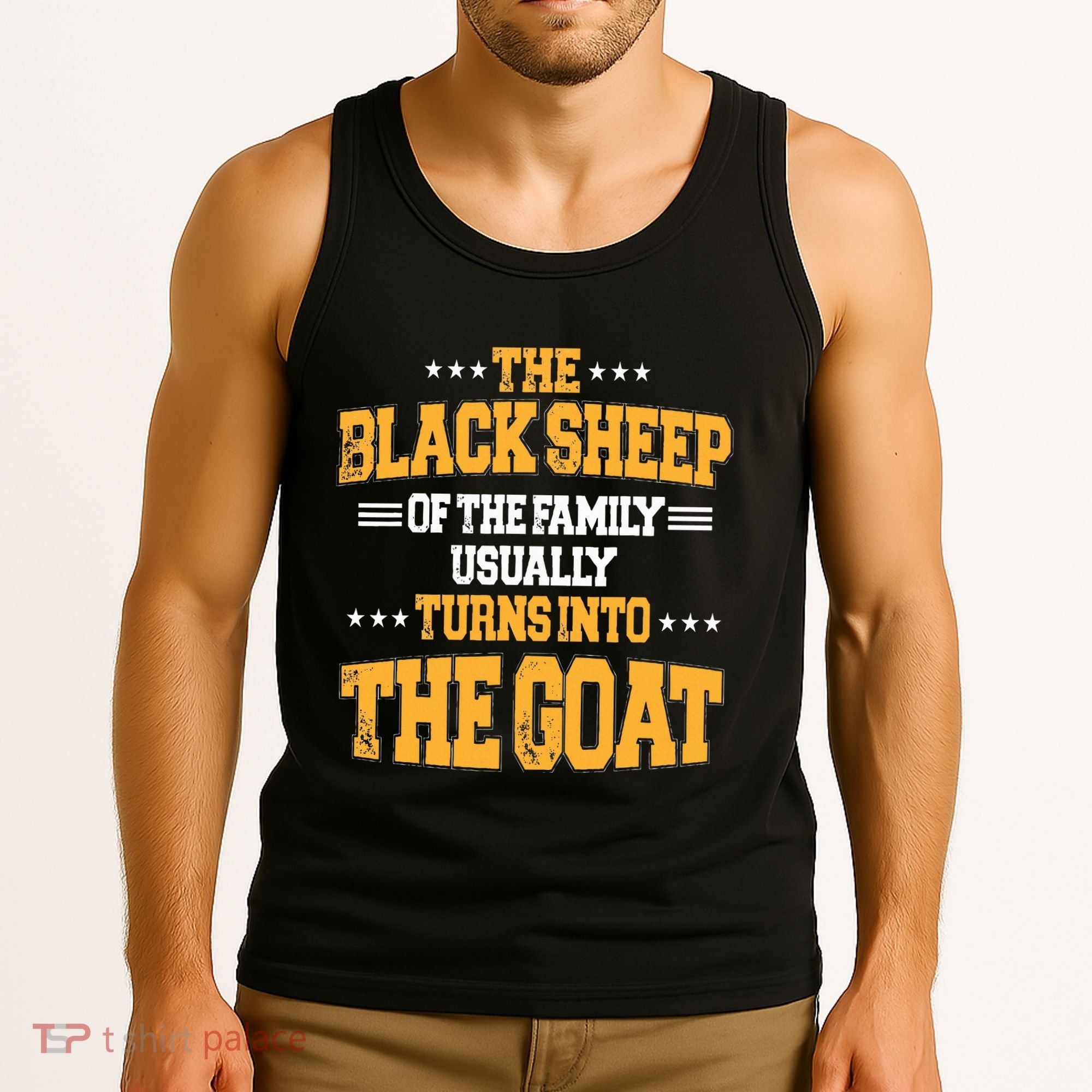 The Black S.H.E.E.P Of The Family Usually Turns Into The Goat Tank Top