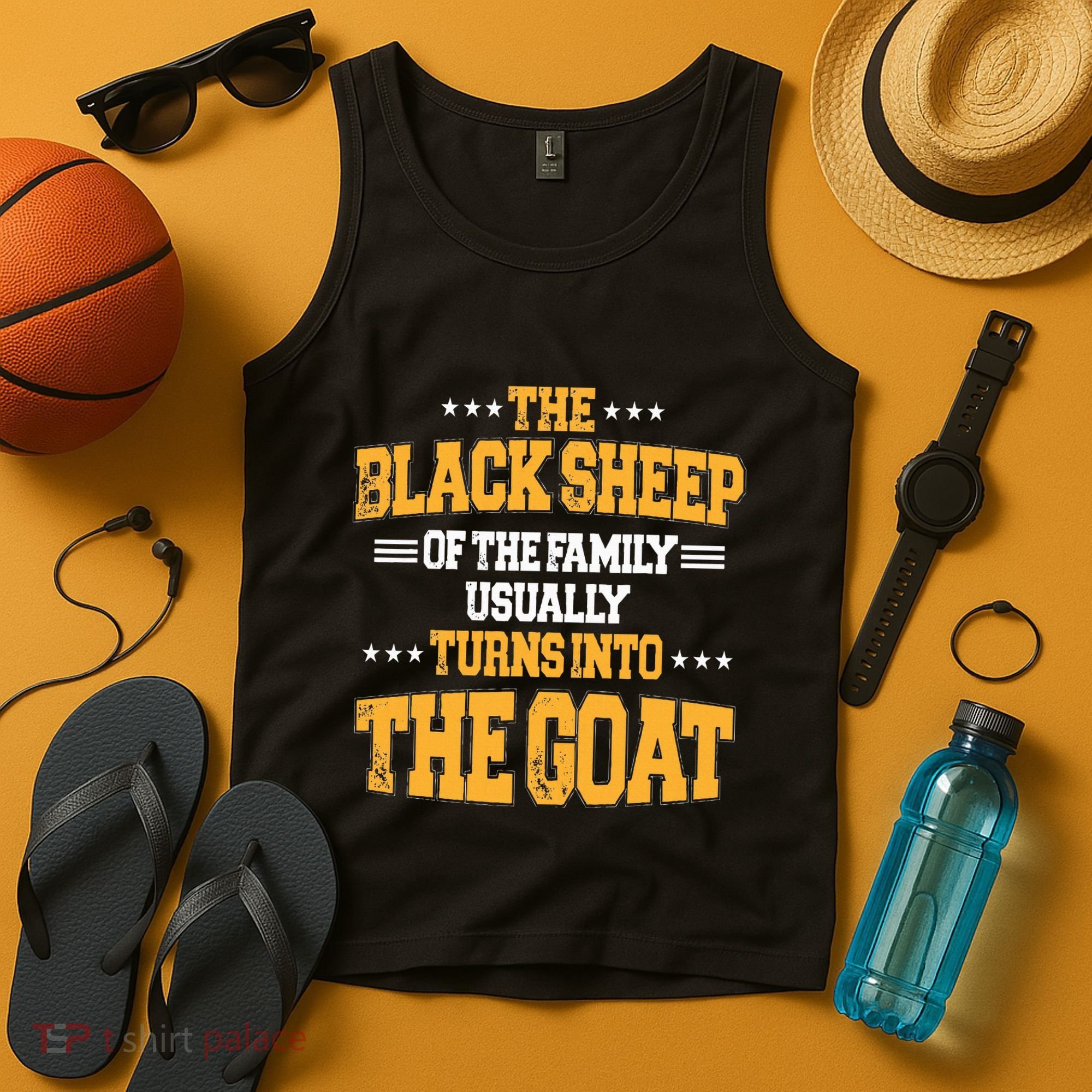 The Black S.H.E.E.P Of The Family Usually Turns Into The Goat Tank Top