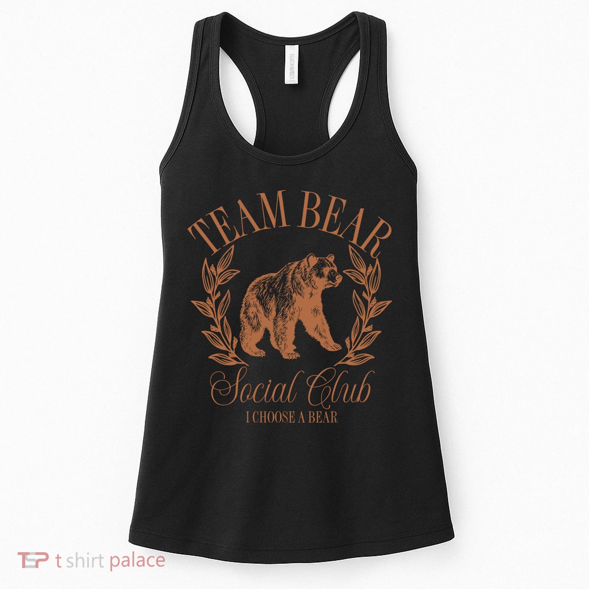 Team Bear Social Club I Choose The Bear Women's Tank Top