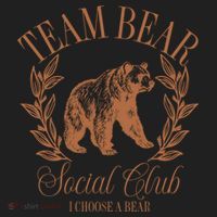 Team Bear Social Club I Choose The Bear Hat thumb 2
