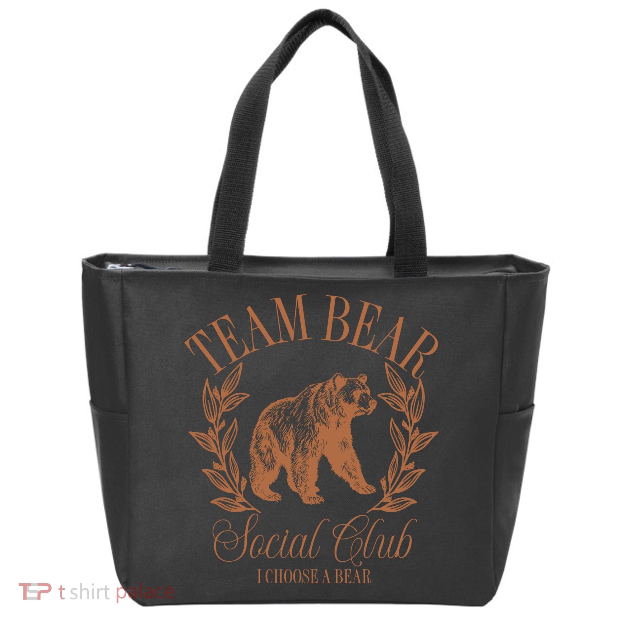 Team Bear Social Club I Choose The Bear Tote Bag