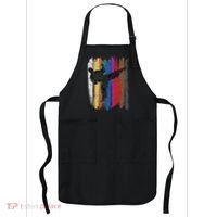 Taekwondo Belt Silhouette Distressed Martial Arts Gift Apron thumb 0
