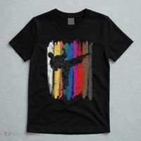Taekwondo Belt Silhouette Distressed Martial Arts Gift T-Shirt thumb 5