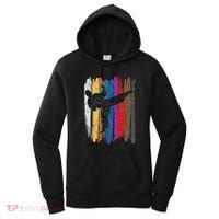 Taekwondo Belt Silhouette Distressed Martial Arts Gift Women's Hoodie thumb 0