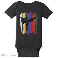 Taekwondo Belt Silhouette Distressed Martial Arts Gift Baby Bodysuit thumb 0