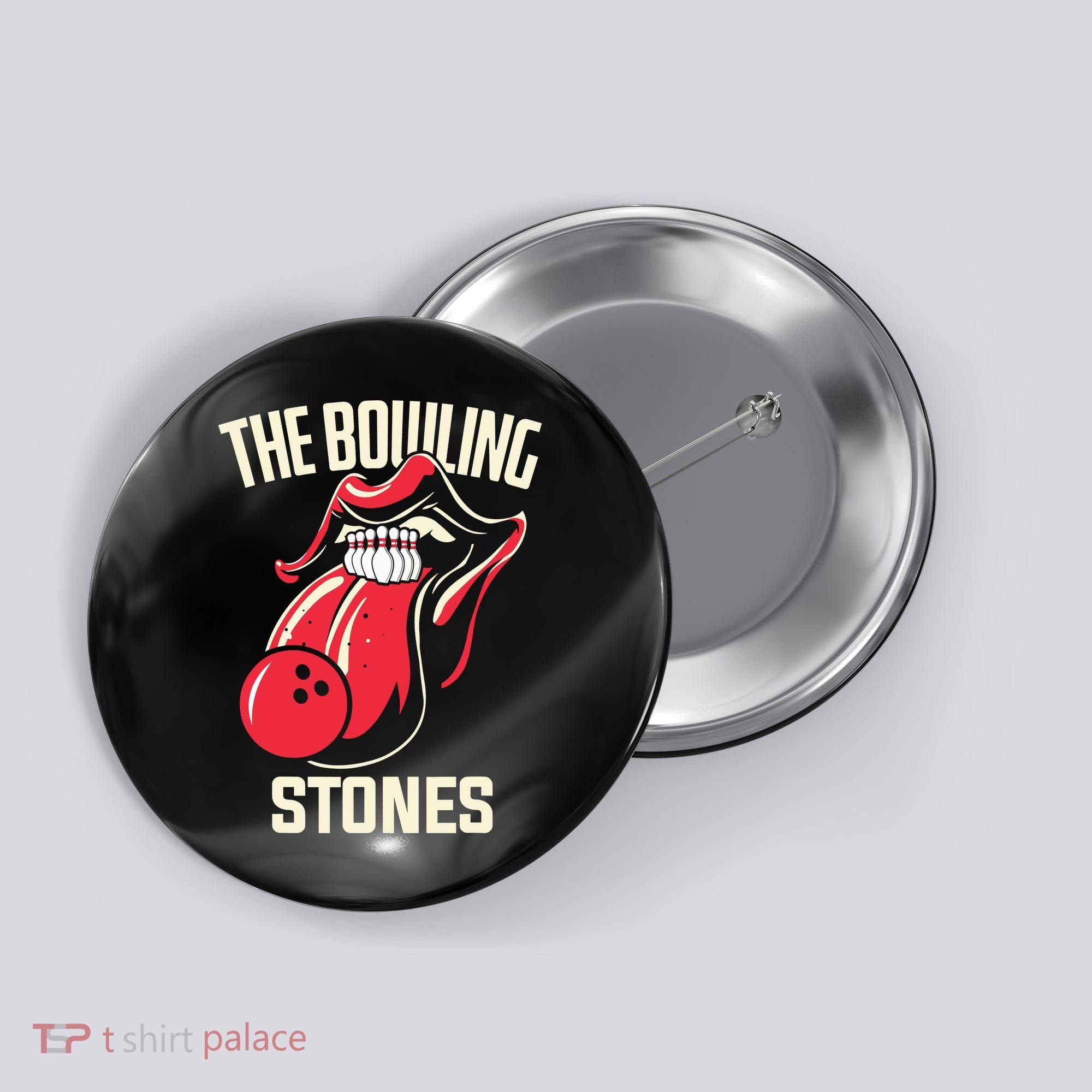 The Bowling Stones Bowling Button