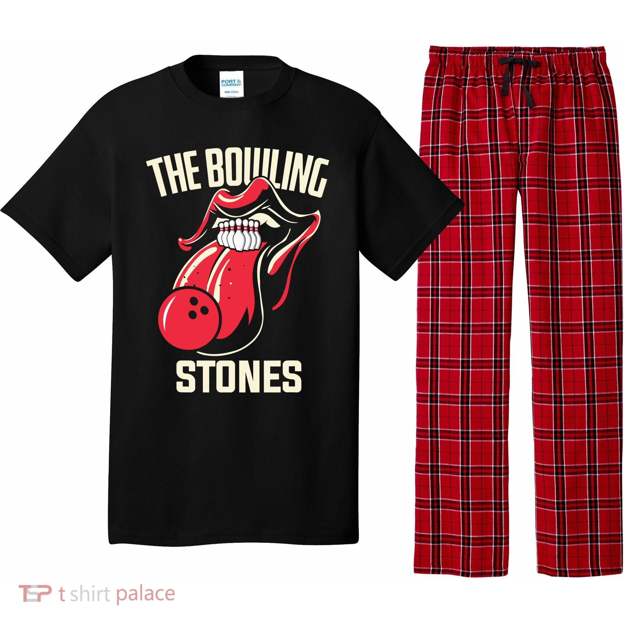 The Bowling Stones Bowling Pajama Set