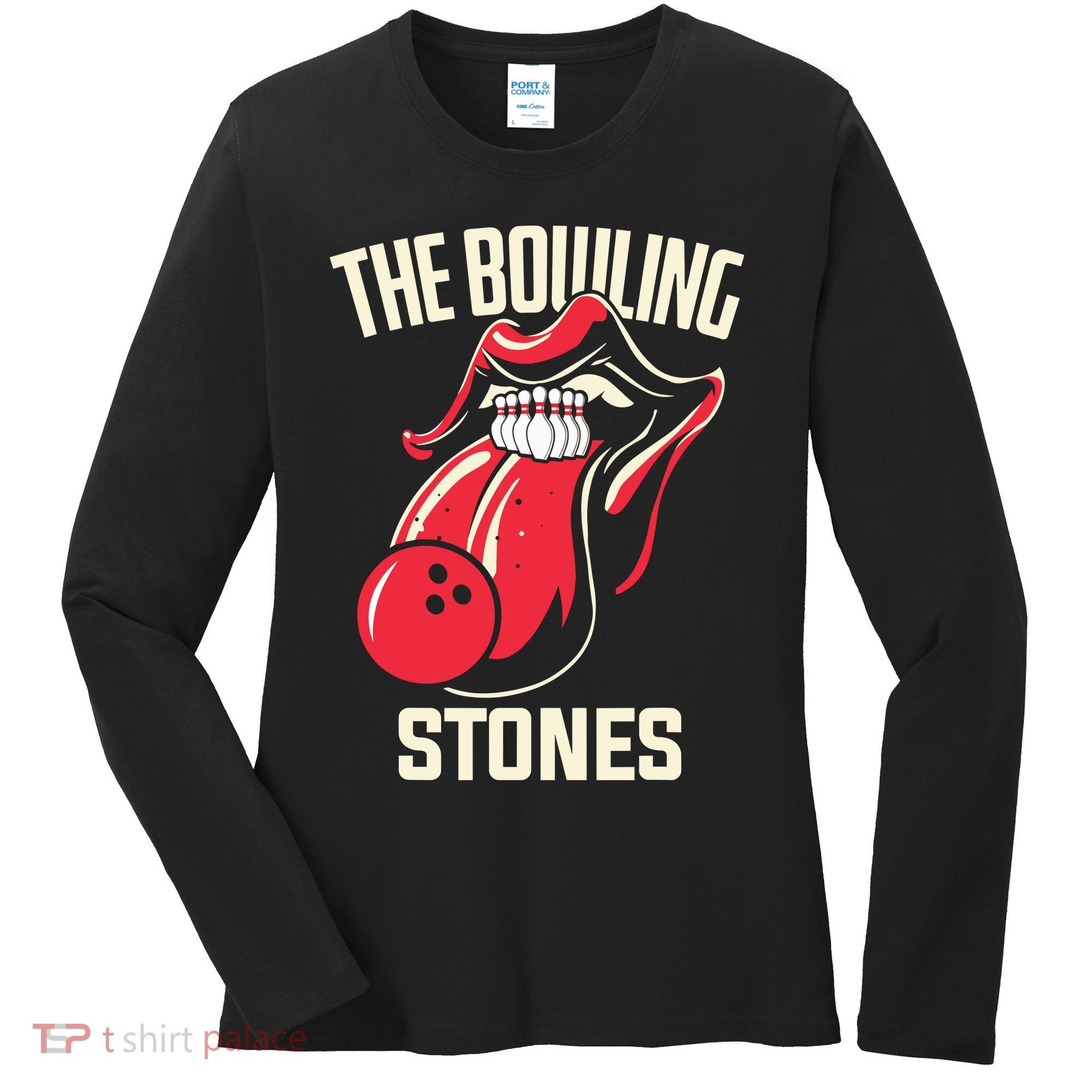 The Bowling Stones Bowling Women's Long Sleeve Shirt