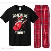 The Bowling Stones Bowling Kids Plaid Pajama Set thumb 0